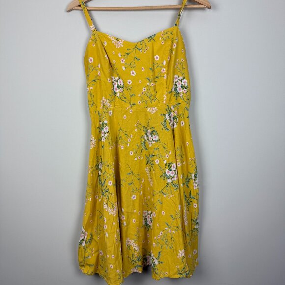 Old Navy Women's Fit & Flare Mini Dress, Size M - Picture 1 of 8